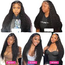 Load image into Gallery viewer, Lace Wig Headgear Female Long Curly Hair