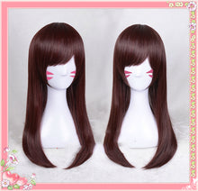 Load image into Gallery viewer, D.va DVA songhana chestnut Cosplay wig
