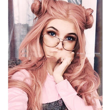 Load image into Gallery viewer, Medium And Long Curly Hair Cross-border Fashion Big Wave Cosplay Anime Purple Factory Wholesale