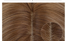 Load image into Gallery viewer, Women's Wig Brown And Gold Mixed Color Medium And Long Volume