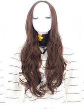 Load image into Gallery viewer, Chemical Fiber Wig, Long Curly Hair, Wavy Centered Bangs