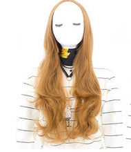 Load image into Gallery viewer, Chemical Fiber Wig, Long Curly Hair, Wavy Centered Bangs
