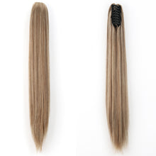 Load image into Gallery viewer, Fashion Ponytail Claw Clip Long Straight Hair Chemical Fiber Wig Fluffy