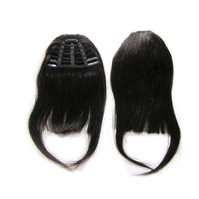 Load image into Gallery viewer, Real Person Qi Bangs Invisible Seamless Wig