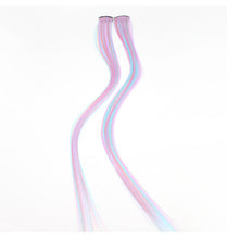 Load image into Gallery viewer, Millennial Sweetheart Spice Girls Gradient Color Ear-Hanging Dye Wig