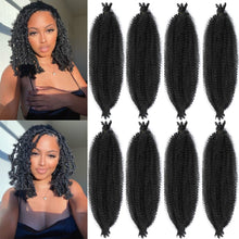 Load image into Gallery viewer, Wig Crochet Hair Springy Afro Twist Hair Chemical Fiber Wig Dreadlocks