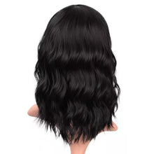 Load image into Gallery viewer, Full-head Wig-style Curly Small Wave Hairstyle Air Bangs Artificial Human Hair Wig Sheath