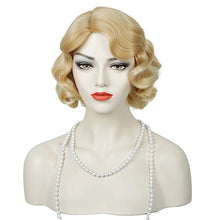 Load image into Gallery viewer, Fantasy Party Domestic Brand Anime Finger Wave Wig Any Skin Tone