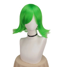 Load image into Gallery viewer, Cos Wig Anti-curling Green Short Hair Style