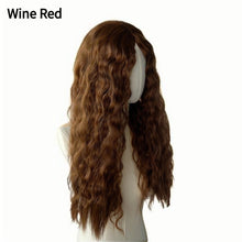 Load image into Gallery viewer, Women's Curly Synthetic Corn Long Wig