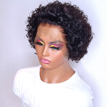 Load image into Gallery viewer, Daily Wear Black Wig Lace Hair Cover
