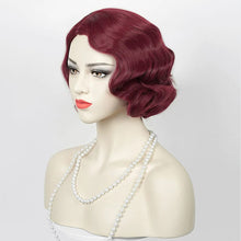 Load image into Gallery viewer, Fantasy Party Domestic Brand Anime Finger Wave Wig Any Skin Tone