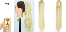 Load image into Gallery viewer, Fashion Ponytail Claw Clip Long Straight Hair Chemical Fiber Wig Fluffy