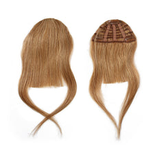 Load image into Gallery viewer, Real Person Qi Bangs Invisible Seamless Wig