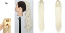 Load image into Gallery viewer, Fashion Ponytail Claw Clip Long Straight Hair Chemical Fiber Wig Fluffy