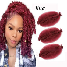 Load image into Gallery viewer, Wig Crochet Hair Springy Afro Twist Hair Chemical Fiber Wig Dreadlocks