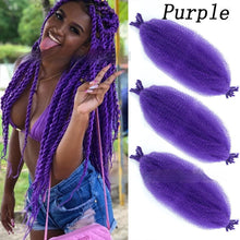 Load image into Gallery viewer, Wig Crochet Hair Springy Afro Twist Hair Chemical Fiber Wig Dreadlocks
