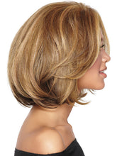 Load image into Gallery viewer, Mid-point Fashion Black Wig High Temperature Silk