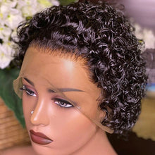 Load image into Gallery viewer, Daily Wear Black Wig Lace Hair Cover