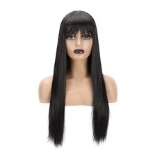 Load image into Gallery viewer, Character Bangs Medium Long Textured Straight Hair