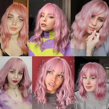 Load image into Gallery viewer, Cosplay Wig Female Short Curly Hair Chemical Fiber Wig