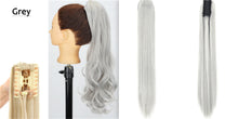 Load image into Gallery viewer, Fashion Ponytail Claw Clip Long Straight Hair Chemical Fiber Wig Fluffy