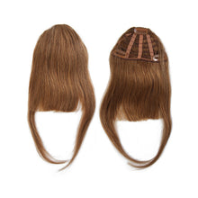 Load image into Gallery viewer, Real Person Qi Bangs Invisible Seamless Wig