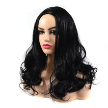 Load image into Gallery viewer, Wig Female Middle Point Big Wavy Long Curly Hair Headgear