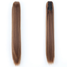 Load image into Gallery viewer, Fashion Ponytail Claw Clip Long Straight Hair Chemical Fiber Wig Fluffy