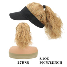 Load image into Gallery viewer, Women's Personality Horse Tail Waves Roll Hooded Wig