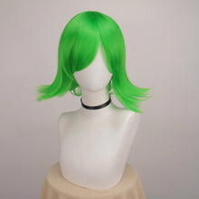 Load image into Gallery viewer, Cos Wig Anti-curling Green Short Hair Style