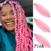 Load image into Gallery viewer, Wig Crochet Hair Springy Afro Twist Hair Chemical Fiber Wig Dreadlocks