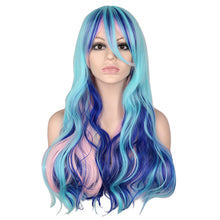 Load image into Gallery viewer, Women's Fashion Gradient Long Curly Wig