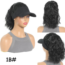 Load image into Gallery viewer, Women's Personality Horse Tail Waves Roll Hooded Wig
