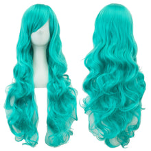 Load image into Gallery viewer, Pure Color All-matching COS Long Curly High-temperature Fiber Wig
