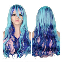 Load image into Gallery viewer, Women's Fashion Gradient Long Curly Wig