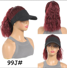 Load image into Gallery viewer, Women's Personality Horse Tail Waves Roll Hooded Wig
