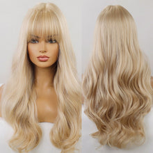 Load image into Gallery viewer, Women's Fashion Simple Long Curly Wig Head Cover