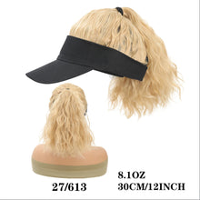 Load image into Gallery viewer, Women's Personality Horse Tail Waves Roll Hooded Wig

