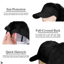 Load image into Gallery viewer, Women's Personality Horse Tail Waves Roll Hooded Wig
