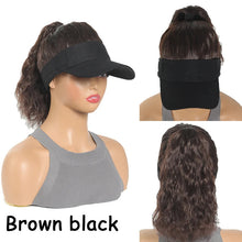 Load image into Gallery viewer, Women's Personality Horse Tail Waves Roll Hooded Wig
