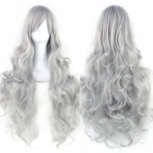 Load image into Gallery viewer, Pure Color All-matching COS Long Curly High-temperature Fiber Wig
