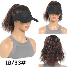 Load image into Gallery viewer, Women's Personality Horse Tail Waves Roll Hooded Wig

