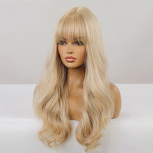Load image into Gallery viewer, Women's Fashion Simple Long Curly Wig Head Cover