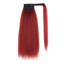 Load image into Gallery viewer, Women's Velcro Fluffy Curly Ponytail Wig