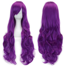 Load image into Gallery viewer, Pure Color All-matching COS Long Curly High-temperature Fiber Wig
