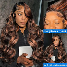 Load image into Gallery viewer, Gradient Color Big Wave Wig High-temperature Fiber