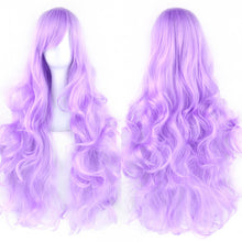 Load image into Gallery viewer, Pure Color All-matching COS Long Curly High-temperature Fiber Wig

