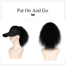 Load image into Gallery viewer, Women's Personality Horse Tail Waves Roll Hooded Wig
