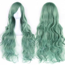 Load image into Gallery viewer, Pure Color All-matching COS Long Curly High-temperature Fiber Wig
